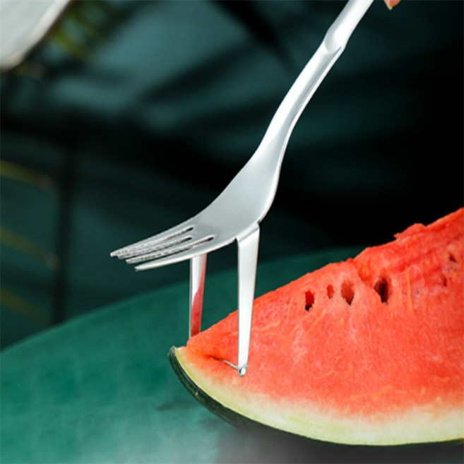 유온랩 수박커팅 포크 수박컷팅