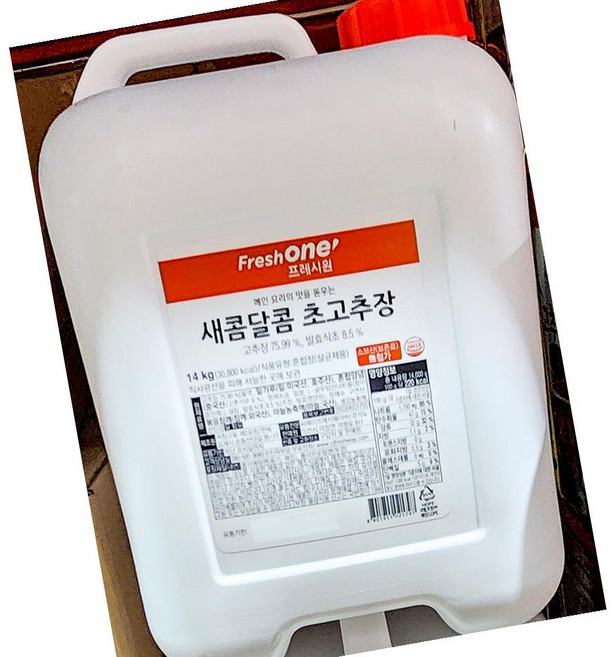 식당용 대용량 초고추장(FW 14K) 횟집 초장