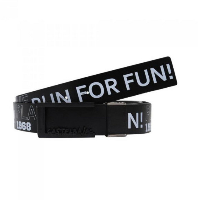 까스텔바작 남성 프린트 벨트BGDMGT201BK_US, FREE, 블랙