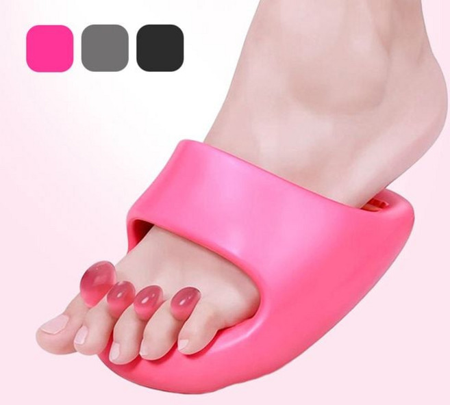 발가락 스트레칭 슬리퍼 앞꿈치 종아리 운동 다이어트 실내화 홈트 외반모지 실내용 발아치 논슬립 운동화