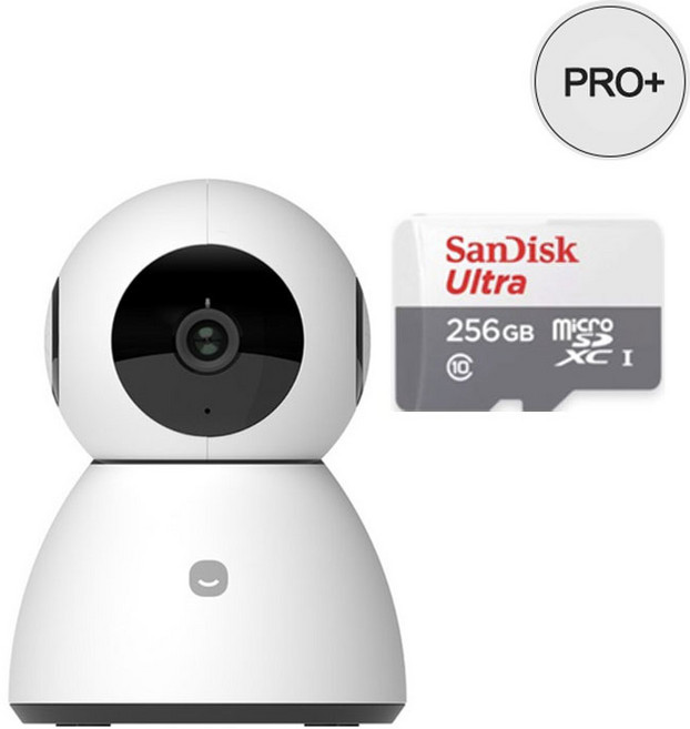 헤이홈 스마트 홈카메라 프로 플러스 실내용, GKW-MC058A  +256G, 1개