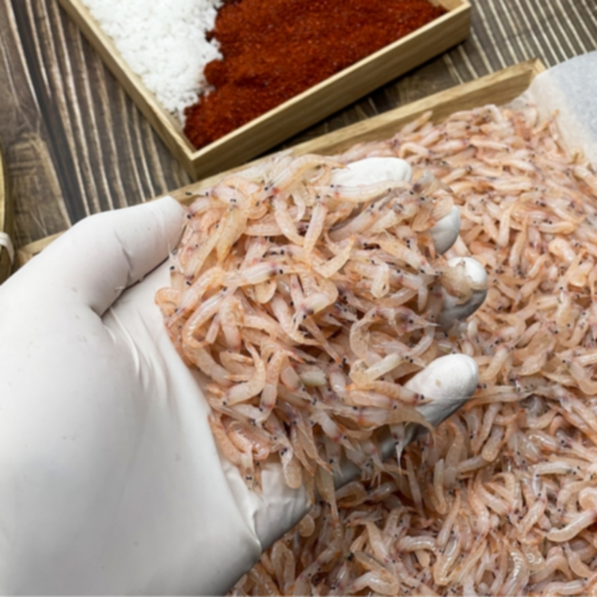 자연가득 김장용 급냉 생새우 500g