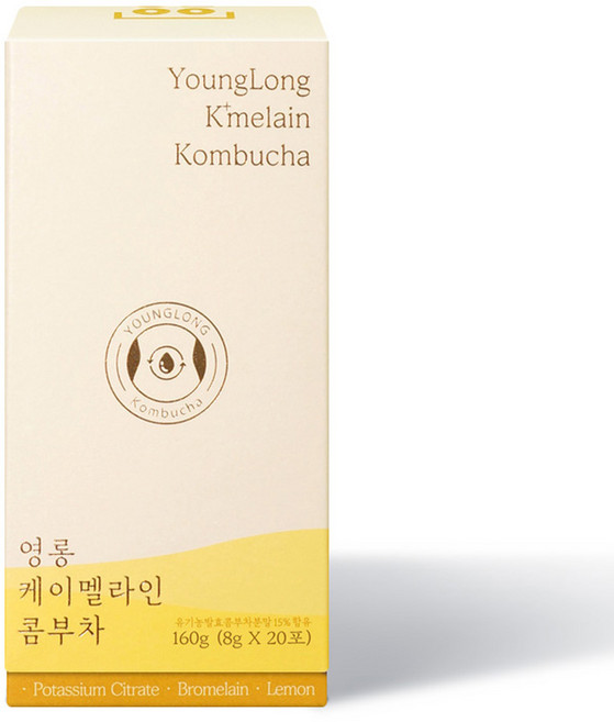 영롱 케이멜라인 콤부차 20포 퀘르세틴 브로멜라인, 1개, 20회분