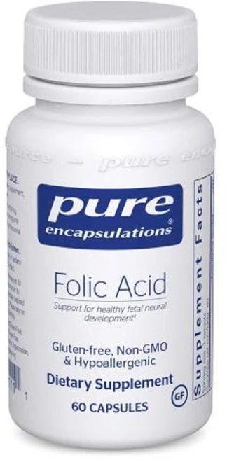 퓨어인캡슐레이션 엽산 60캡슐 (2개월분), 1개, 60정 - 쿠팡