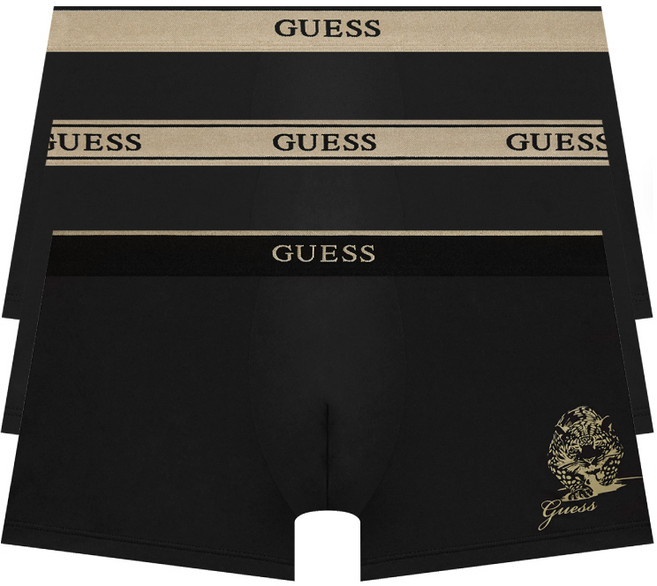 게스언더웨어 골드 앤 블랙 에디션 에어로쿨 드로즈 3종