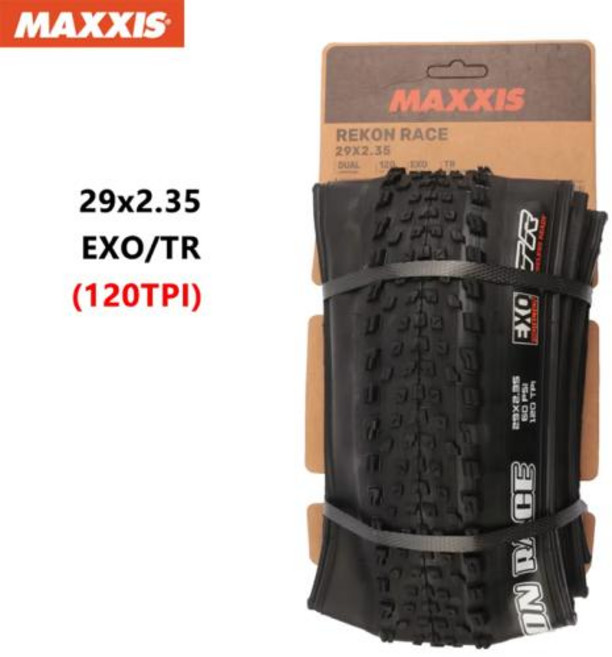 MAXXIS REKON RACE(M355RU)27.5x2.0/2.25/2.35 29x2.25/2.35/2.4WT/2.4 MTB용 자전거 접이식 타이어 안티 펑크 태아 XC, 6)29X2.35 EXO TR
