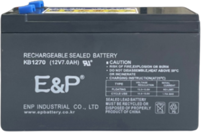 이앤피 KB1270 (12V 7AH) zec*1225qw