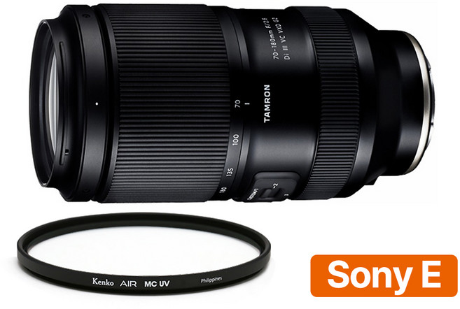 [지금사면 3년보증 + 5만P 증정] 탐론 70-180mm F/2.8 Di III VC VXD G2 A065 소니 FE렌즈 + 겐코 AIR MCUV 67mm