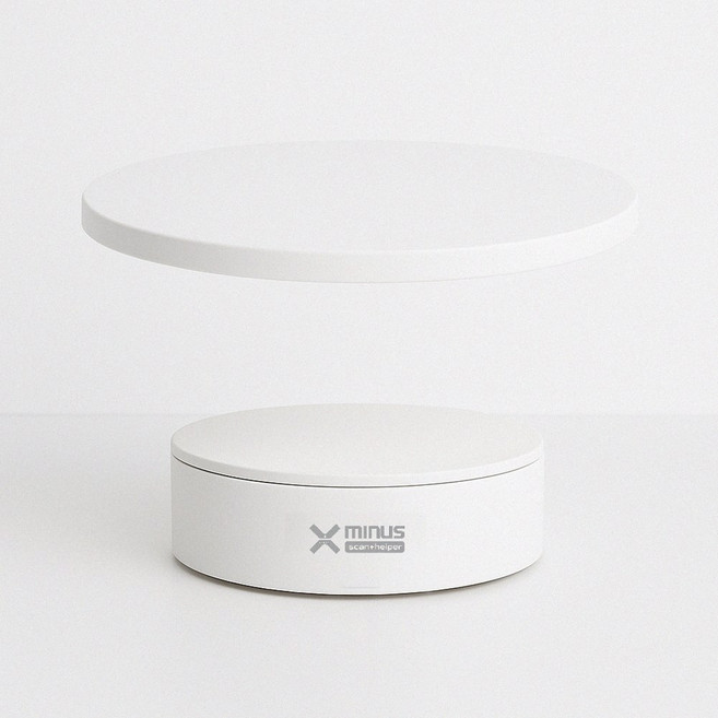 X minus 電動轉台, 1個, 白色, 白色
