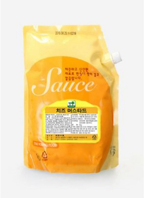 태영식품 치즈 머스타드, 2kg, 1개