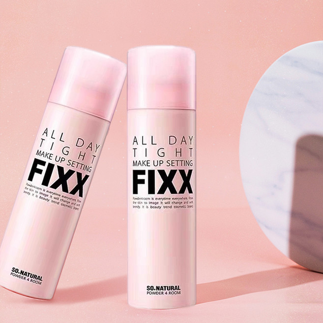 파우더포룸 쏘내추럴 올 데이 메이크업 픽서, 75ml, 2개