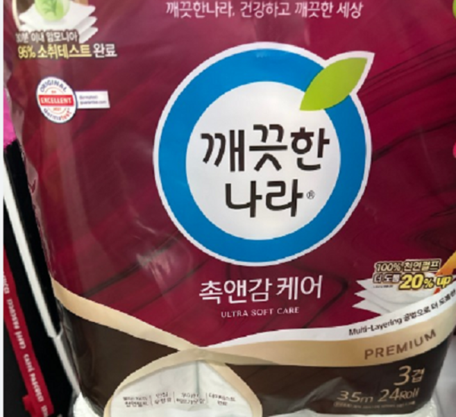 촉앤감케어 롤화장지 35m, 24개입, 7개