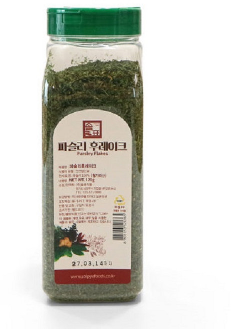 솔표 파슬리 후레이크120g 2개, 120g