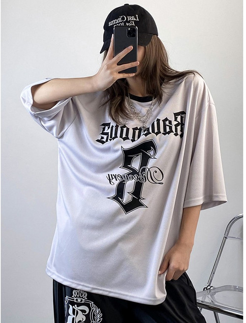 현이네 ] 남녀공용메쉬 져지 반팔티 / 105 까지착용가능 /판매자상품보기에 더많은 상품이 있습니다