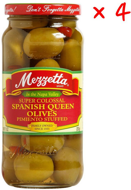 메제타 슈퍼 콜로살 스패니쉬 퀸 올리브, 284g, 4개