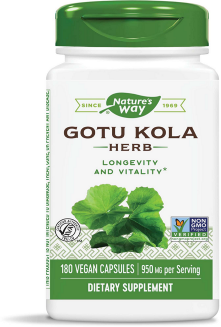 네이쳐스웨이 고투 쿨라 허브 950mg 베지테리안 캡슐, 90회분, 1개