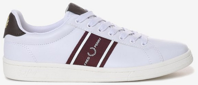 프레드페리 FRED FERRY 포인트 코디에 좋은 가죽 스니커즈 B721 LthGraphic Brand Mesh SFPU23153053002197884