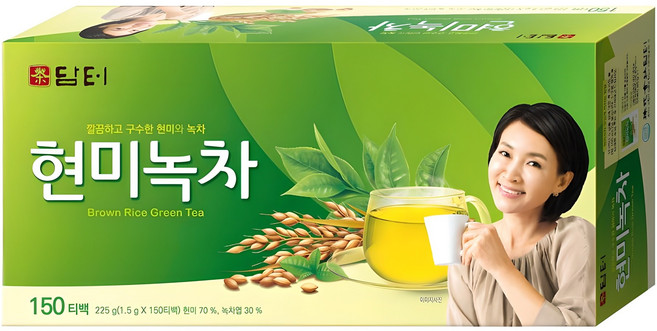 담터 현미녹차, 1.5g, 150개입, 1개