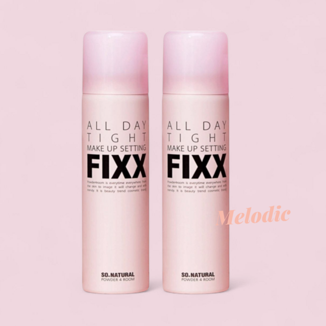 쏘내추럴 메이크업 픽서 120ml 2개