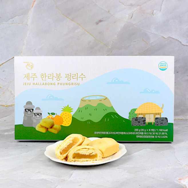 제주 한라봉 펑리수 35g x 8p, 280g, 1개