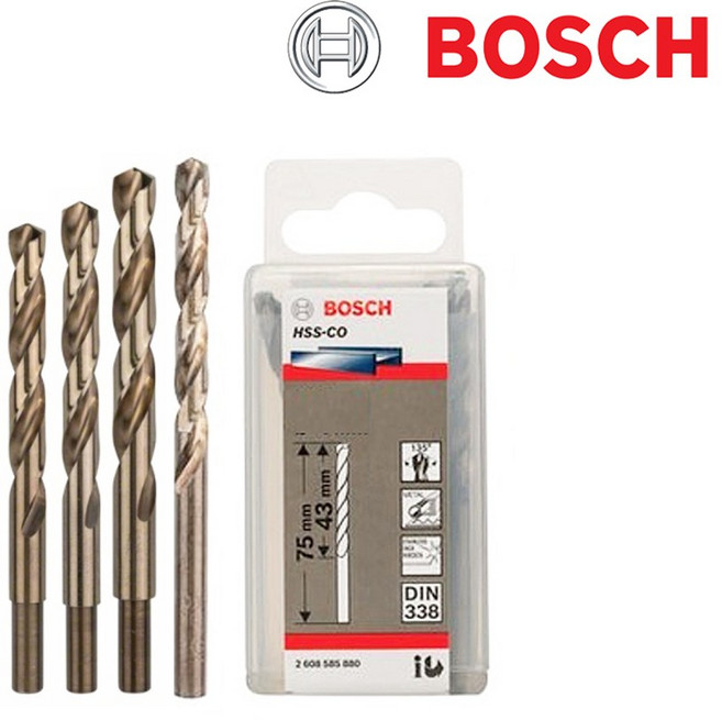 보쉬 코발트 스텐 드릴비트 3.5mm 10p세트, 1개, 상세페이지 참조