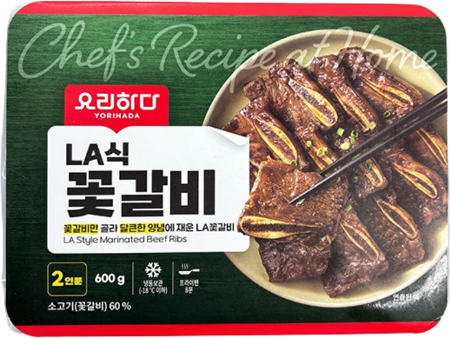 요리하다 LA식 꽃갈비, 1개, 600g