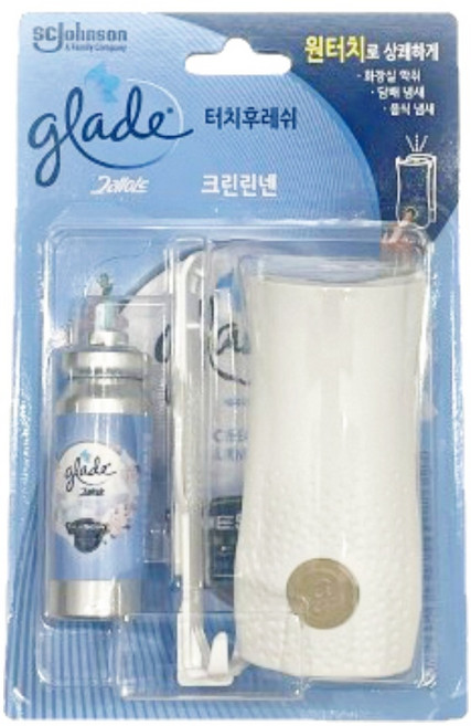 그레이드 터치후레쉬 거치대 + 방향제 리필 13ml 세트, 1개, 크린린넨