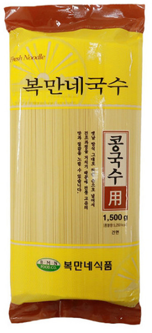 복만네 콩국수 1500g (건면) (하루배송 99%), 1.5kg, 1개