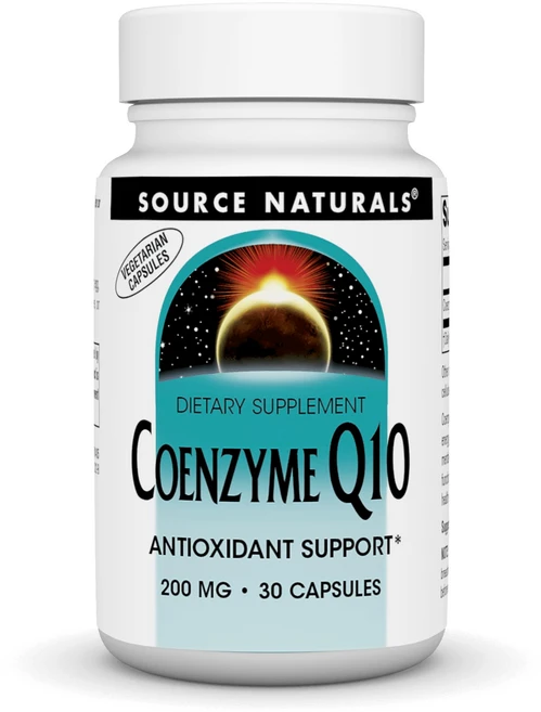 소스 내추럴스 코엔자임 Q10 에너지 생성 심장 기능 지 Source Naturals Coenzyme Q10 Antioxidant Support* for Energy Prod, 30정, 1개 - 쿠팡