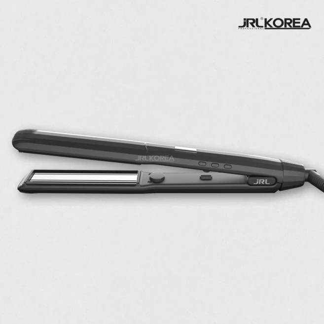 JRL 매직기 Midnight Shine 미용실 전문가용 판 고데기, F428(28mm) - 쿠팡