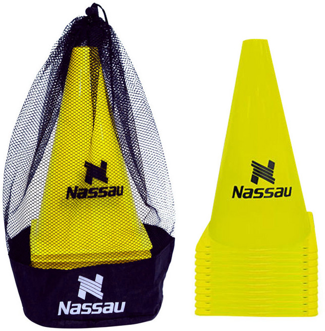 낫소 30cm 라바콘세트(10개입) 3가지 색상, Yellow