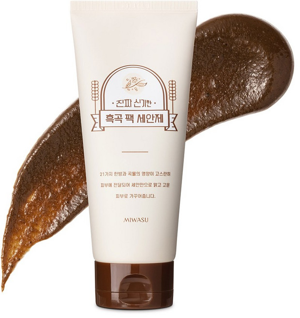 미와수 진짜신기한 흑곡 약산성 폼클렌징 125g, 1개