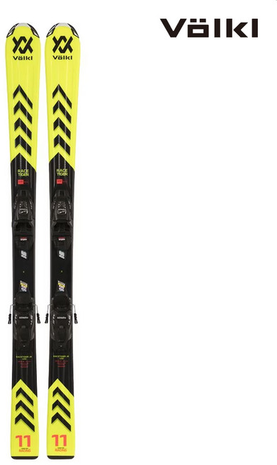Volkl 뵐클 주니어 스키 JR RACETIGER YEELOW VMOTION, 단품, 1개