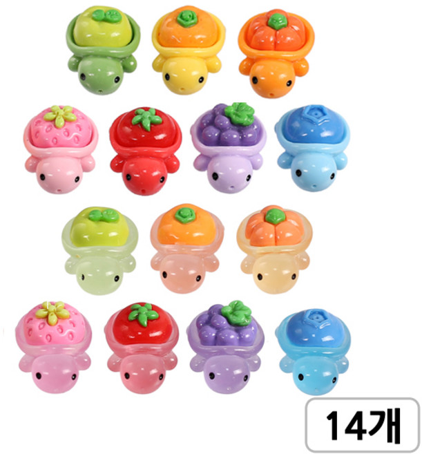 [다핸] 과일거북이 파츠 장식