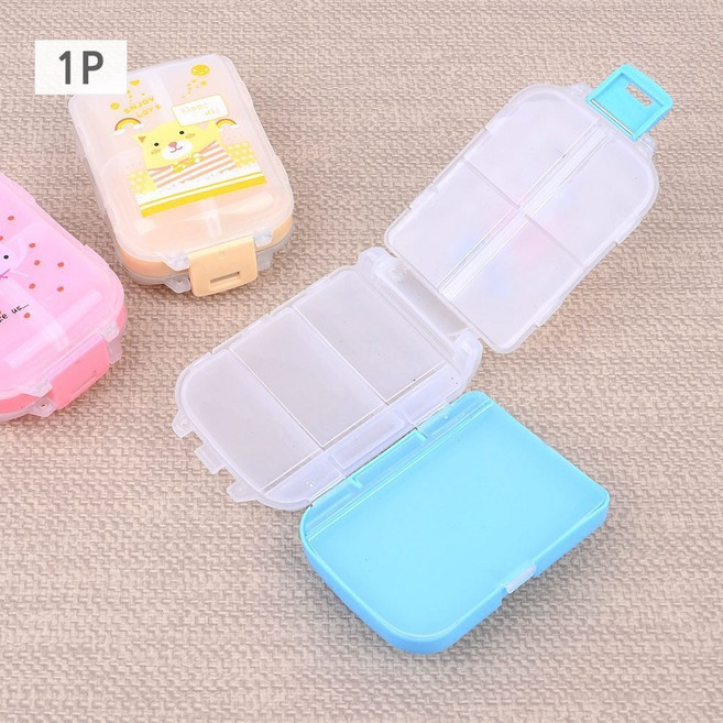 휴대용 케이스 3단 8칸 휴대용 약통 여행 약케이스 eas+9301DJ