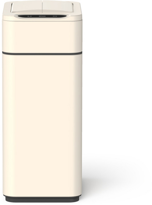 다룸 스마트 자동센서 스테인리스 휴지통 10L, 아이보리, 1개