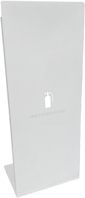 소화기커버 가림판 철제 케이스 가림막 받침대 보관함 거치대 덮개 소화기 분말, 화이트, 1개