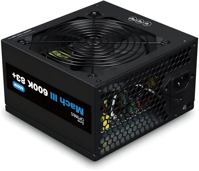 에너지옵티머스 Mach III 600K 83+ 600W 파워서플라이, ENERGY OPTIMUS Mach III 600K 83+