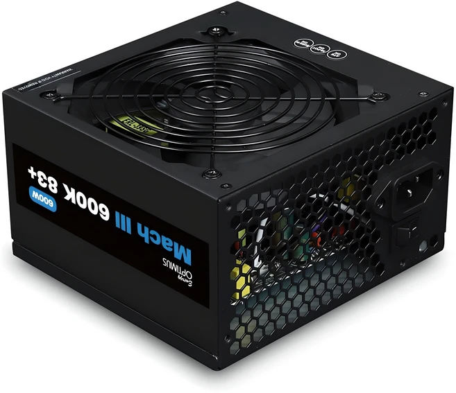 에너지옵티머스 Mach III 600K 83+ 600W 파워서플라이, ENERGY OPTIMUS Mach III 600K 83+ - 쿠팡