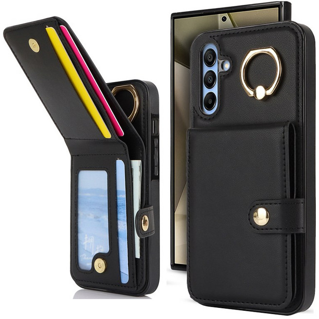 오엔이 반지갑형 월렛 링홀더 갤럭시 폰 케이스