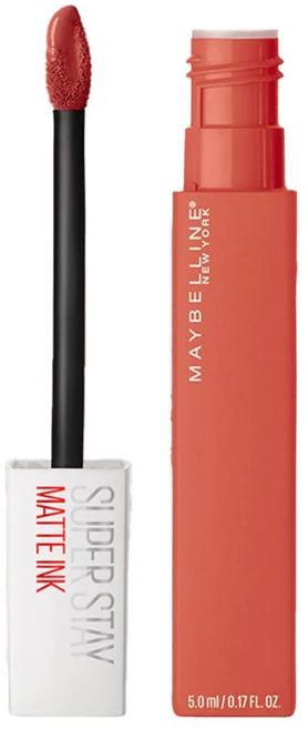 Maybelline New York Liquid Matte Lipstick Long Lasting 16hr Wear Superstay Matte Ink 210, 1개, 210 Versatile - 쿠팡