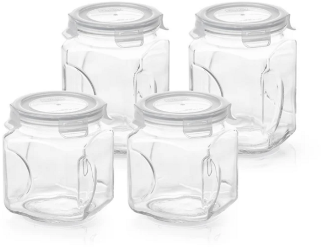 글라스락 과일청 용기 8P (1500ml + 2000ml) 코스트코코리아정품, 1개, ONE COLOR