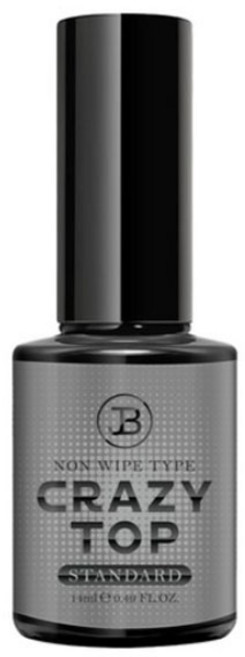 TIARA 논 와이프 크레이지 오버레이 탑 젤, 스탠다드, 14ml, 1개