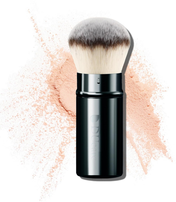 수납형 휴대용 파우더/블러셔/파운데이션 브러시 - DUcare, 1개, 파우더 브러시