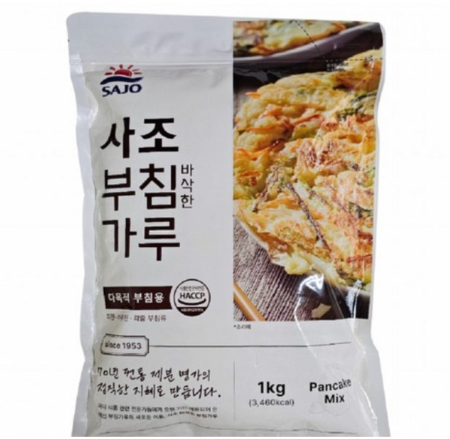 사조 바삭한 부침가루 업소용 대용량 바삭한 식감, 10개, 1kg