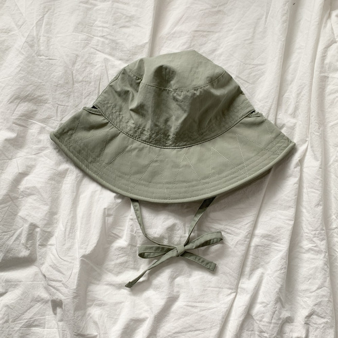 블루씨티 머들리 심플 베이직 스트링 턱끈 벙거지 사파리 모자