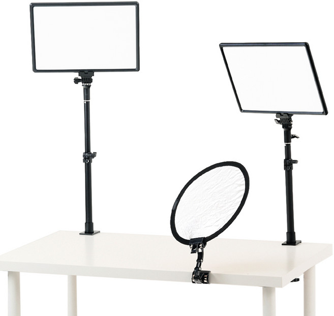 알파믹 화상회의 유튜브 조명 홈 스튜디오 공간활용 세트 개인 방송 장비 세팅, 1세트, W288CR2