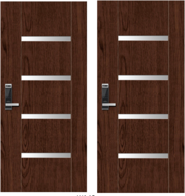 [문틀포함]할인특가 우드톤 현관 방화문(W143), 1개