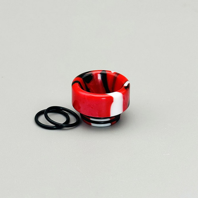 Zeus Kylin RTA Dead Rabbit RDA 탱크 분무기 액세서리 용 810 에폭시 수지 드립 팁 마우스 피스, AS 265-Red