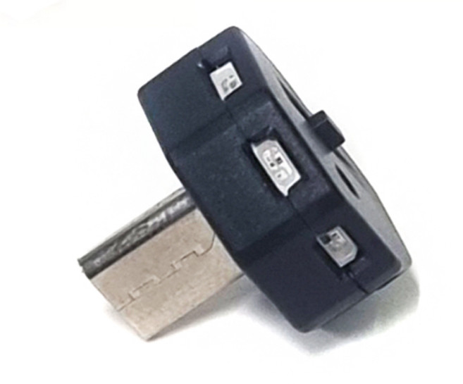 데일리쇼핑 자동차 USB C타입 무드등 다기능 색변환 엠비언트 라이트 LED 풋등 실내등 LED조명, 1개, RGB